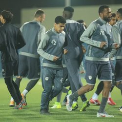 هجر يجري مرانه الرئيسي استعداداً لمباراة جدة