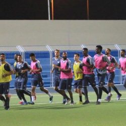 هجر يجري مرانه الرئيسي استعداداً لمباراة النجوم هجر يجري مرانه الرئيسي استعداداً لمباراة النجوم