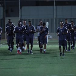 هجر يجري مرانه الرئيسي استعداداً لمباراة الكوكب .. وبعثة الفريق تغادر غداً إلى الرياض
