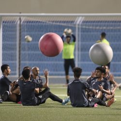 هجر يواصل تدريباته اليومية ضمن معسكره الداخلي