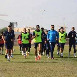 هجر يواصل تحضيراته لمواجهة النهضة هجر يواصل تحضيراته لمواجهة النهضة