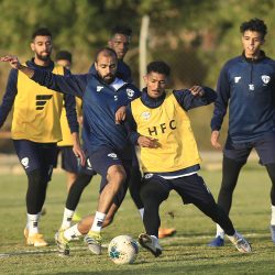 هجر يواصل الاستعداد لمباراة النهضة