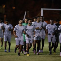 استعداداً للقاء الساحل .. هجر يجري مرانه الرئيسي استعداداً للقاء الساحل .. هجر يجري مرانه الرئيسي