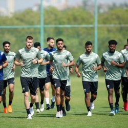 هجر يواصل تدريباته في معسكر الاسماعيلية على فترتين صباحية ومسائية هجر يواصل تدريباته في معسكر الاسماعيلية على فترتين صباحية ومسائية