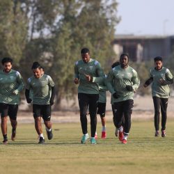 هجر يجري مرانه الرئيسي استعداداً لمباراة الكوكب