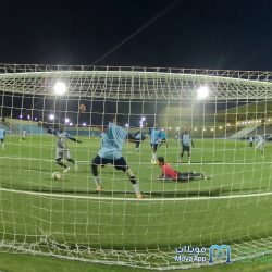 حديث نور صبري وفيصل الجمعان قبل مباراة هجر والعروبة