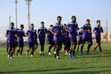 هجر يعاود تدريباته ويبدأ الاستعدادا لمباراة الشعلة
