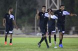 الشيخ الهجراوي يستعد لمواجهة الخليج بتدريبات خاصة وبدء بيع تذاكر المباراة