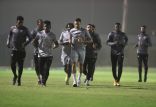 الفريق الأول لكرة القدم بنادي هجر يعاود تدريباته اليوميه