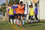 شباب هجر ينهون استعداداتهم لمباراة النصر
