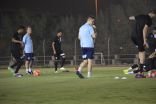 هجر يعاود تدريباته استعداداً لمباراة العروبة