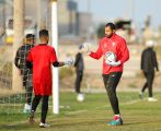 الفريق الأول بنادي هجر يجري مرانه الرئيسي استعداداً للقاء الرياض