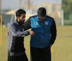 هجر يجري مرانه الرئيسي استعداداً لمباراة الشعلة