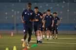 ضمن البرنامج الإعدادي للفريق .. لاعبي هجر يواصلون العمل