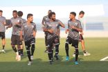 هجر يجري مرانه الرئيسي استعداداً لمباراة الرائد