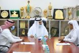 رئيس الاتحاد السعودي للكاراتيه يزور نادي هجر