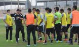 شباب هجر يجري مرانه الرئيسي استعداداً لمواجهة الجيل